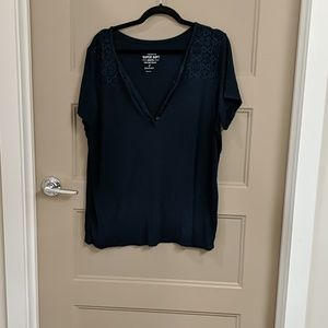 Torrid SUPER SOFT LACE TEE